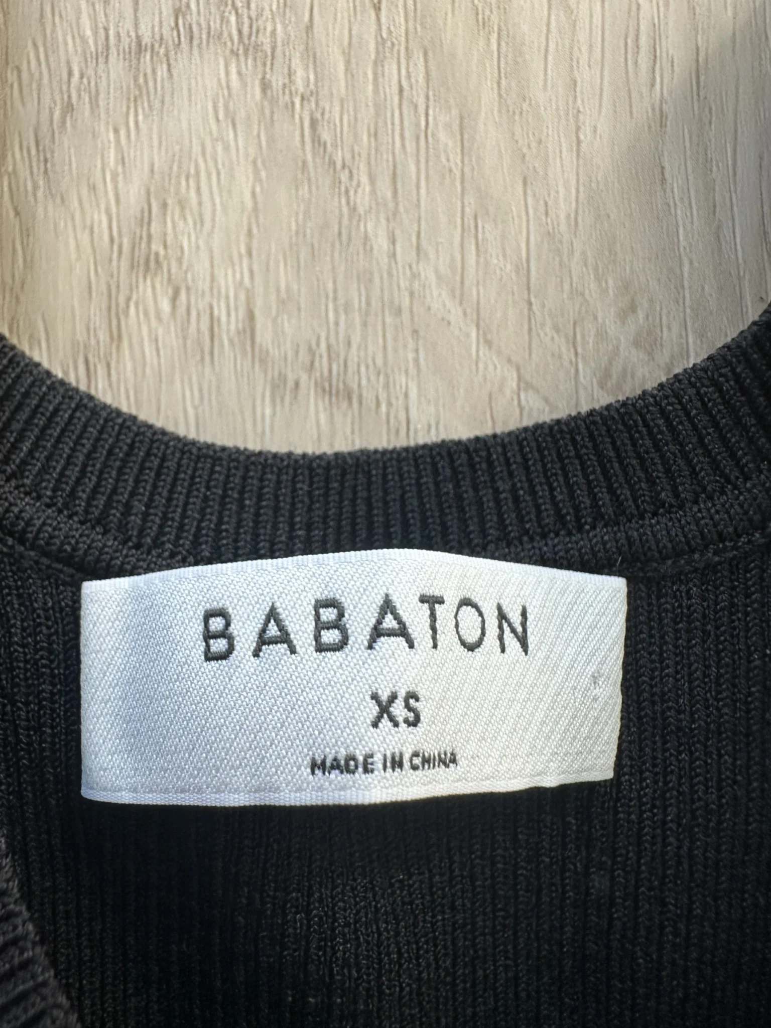 Image for Babaton Gallatin Tank Black XS
