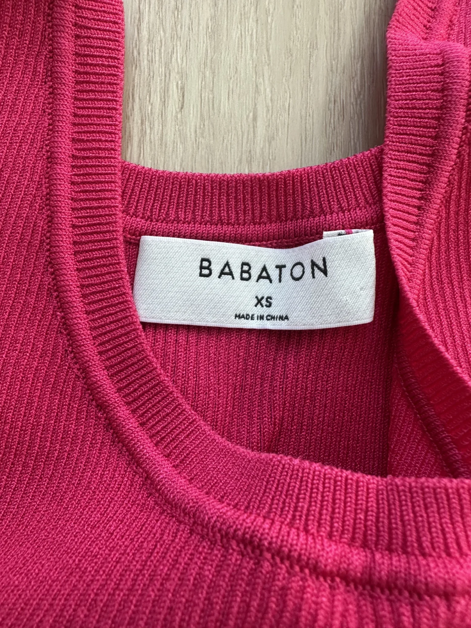Image for Babaton Gallatin Tank Pink XS
