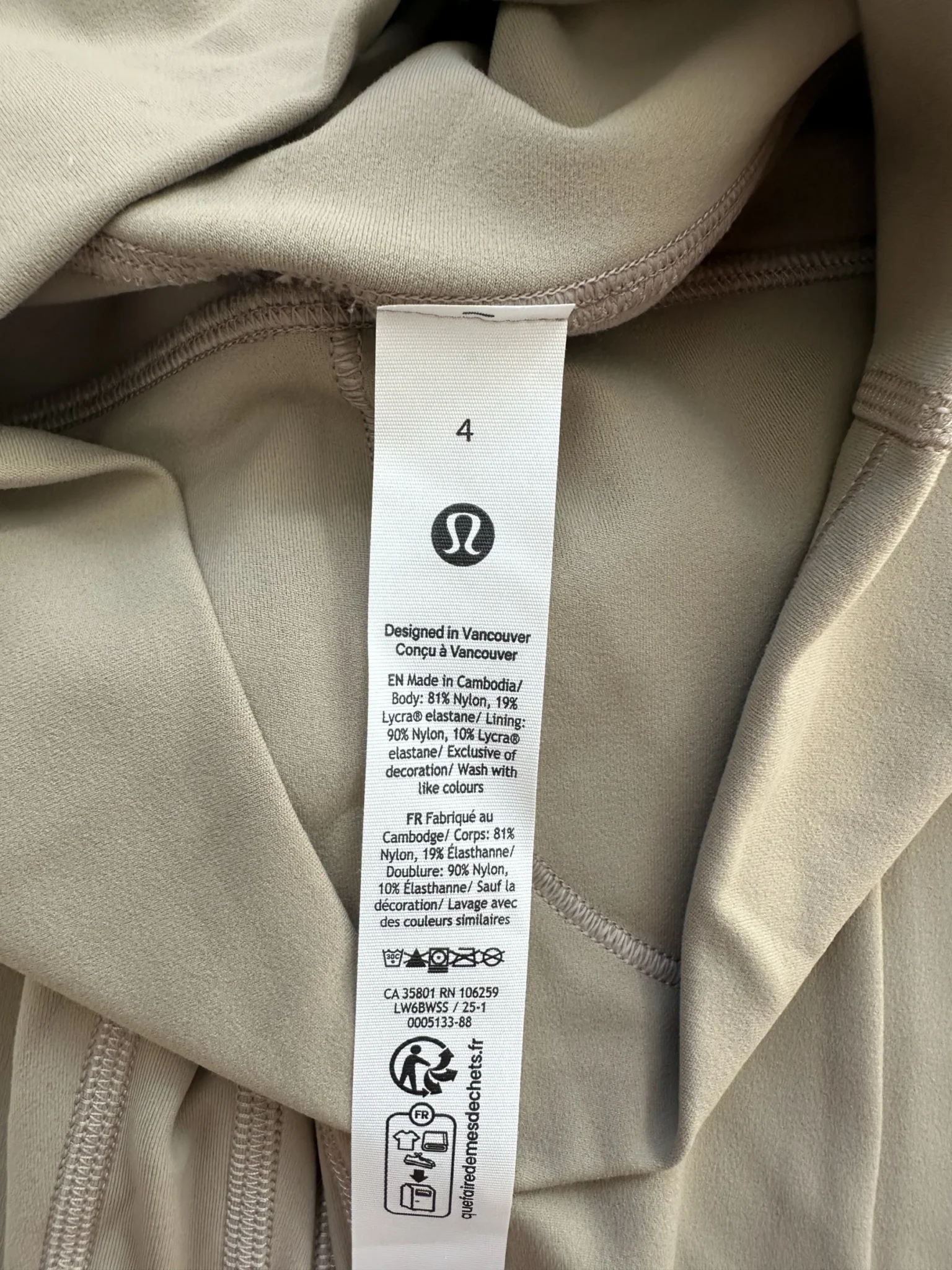 Image for Lululemon Align High-Rise Crop 4