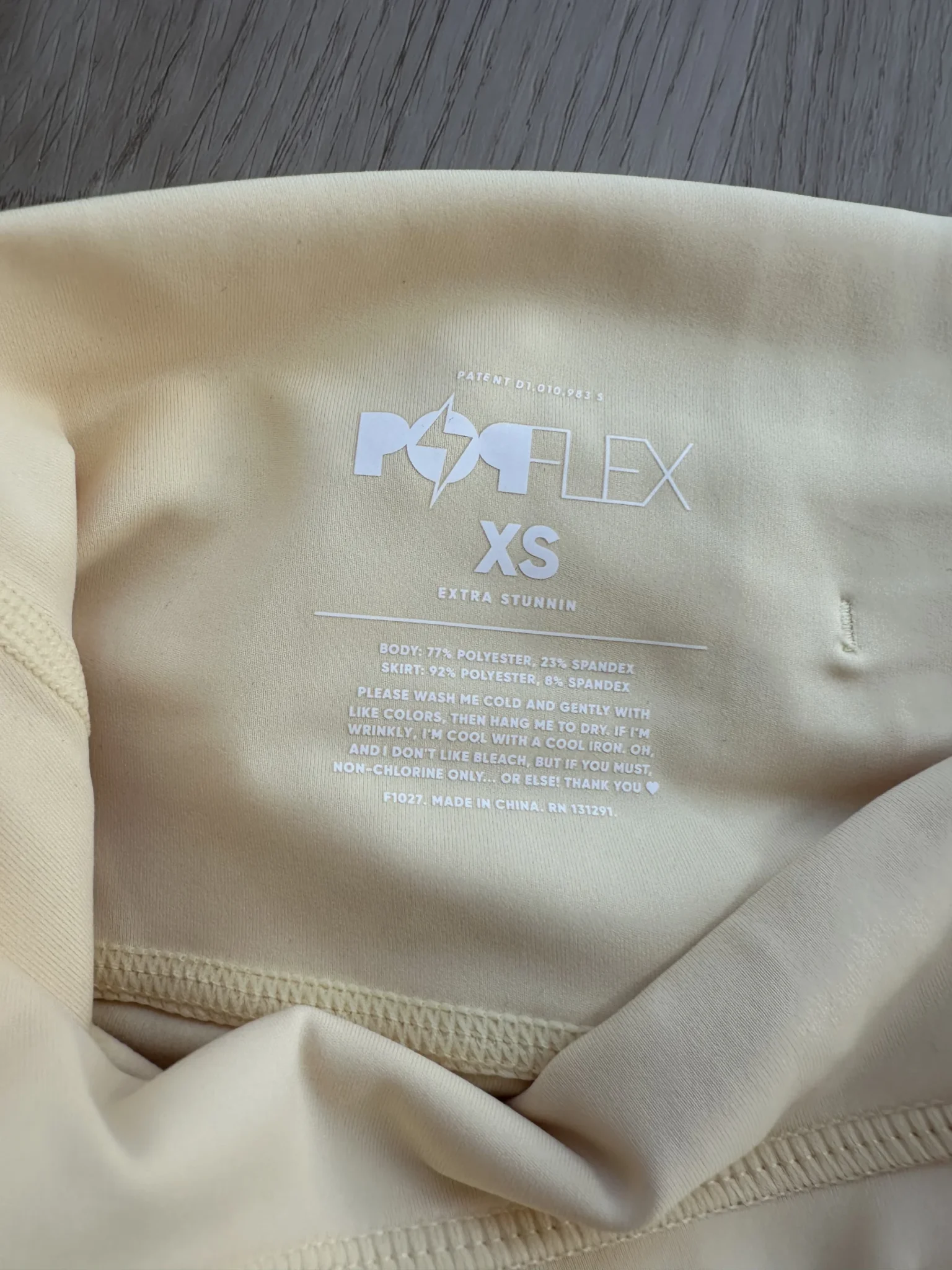 Image for Popflex Pirouette Skirt Yellow XS