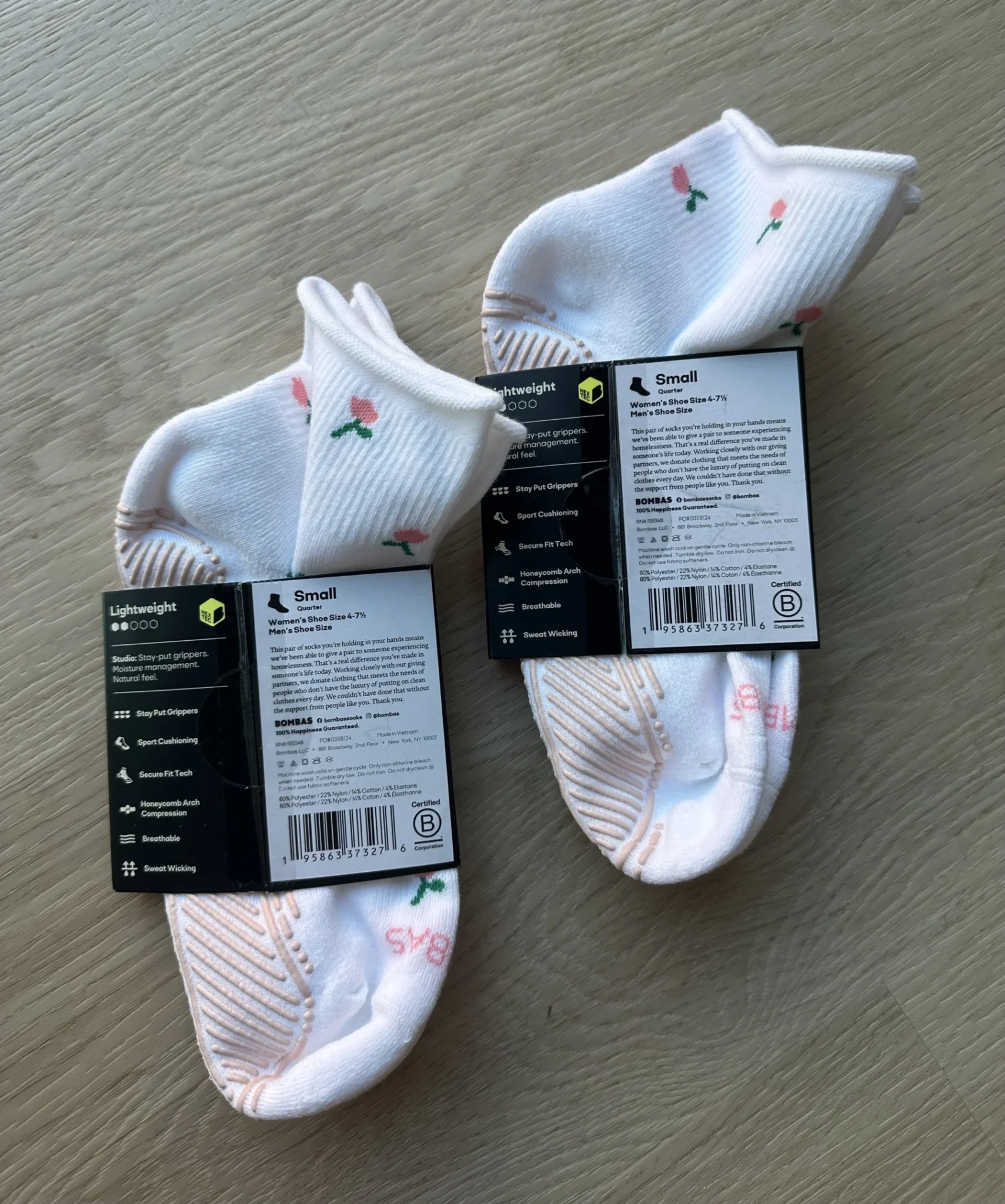 Image for Bombas Sport Gripper Socks S