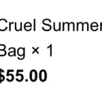 Thumbnail for Taylor Swift ‘Cruel Summer’ Belt Bag