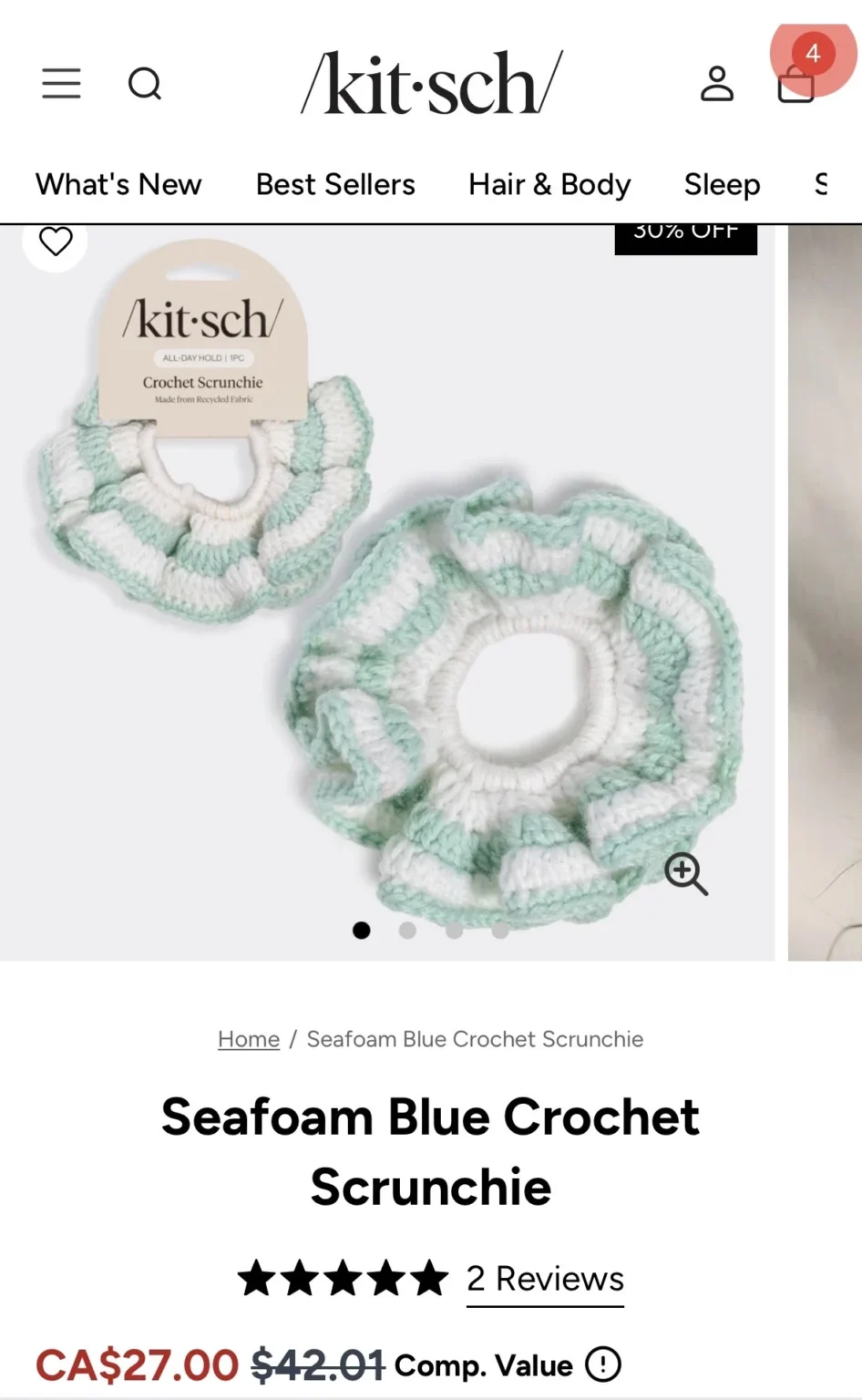 Image for Kitsch Crochet Scrunchies