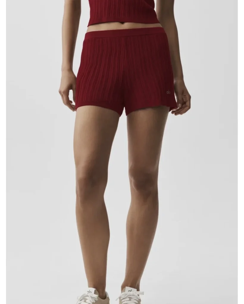 Image for Alo Sweater Sunlit High-Waist Short XS