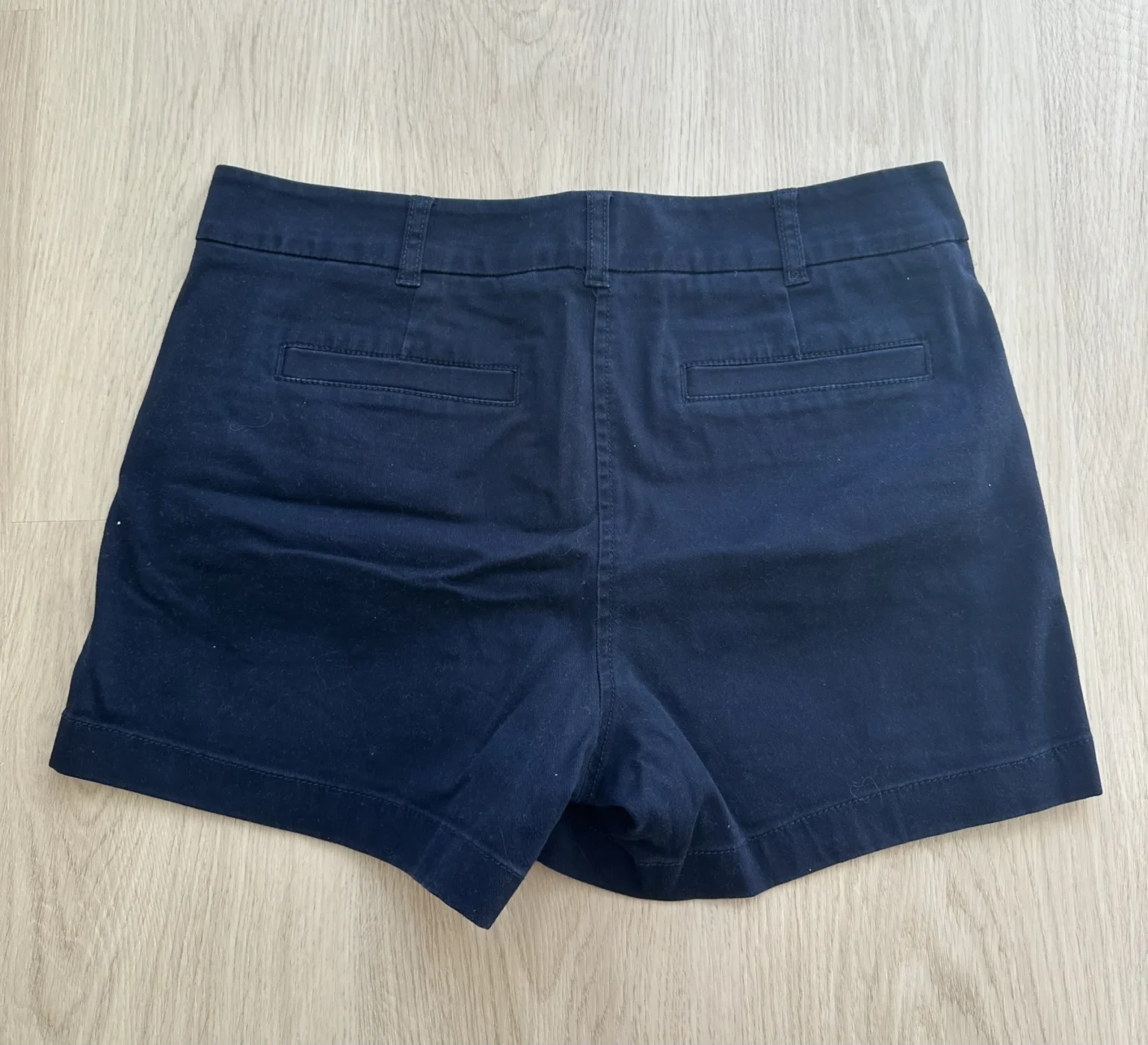 Image for J.Crew Navy Chino Shorts 4