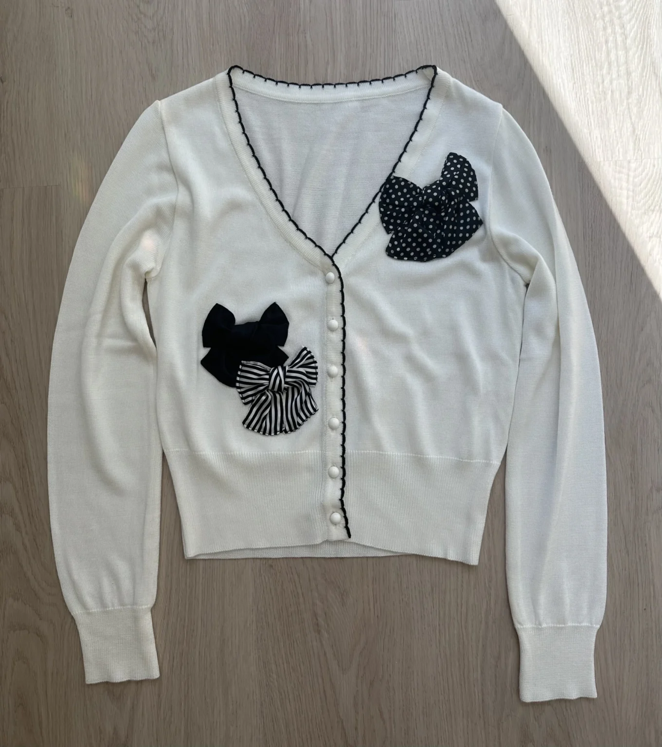 Featured image for Black & White Cardigan XS