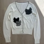 Featured thumbnail for Black & White Cardigan XS