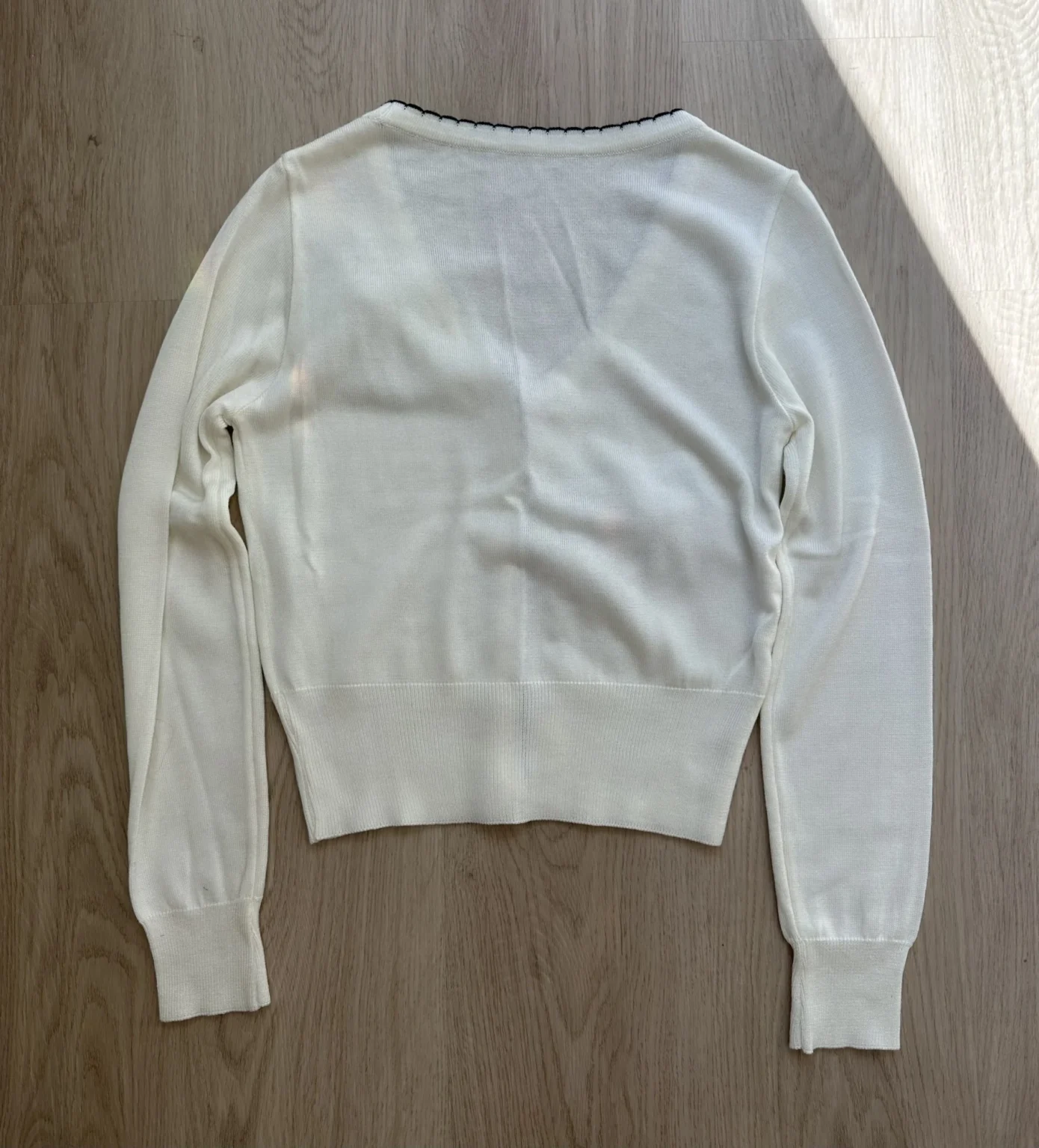 Image for Black & White Cardigan XS