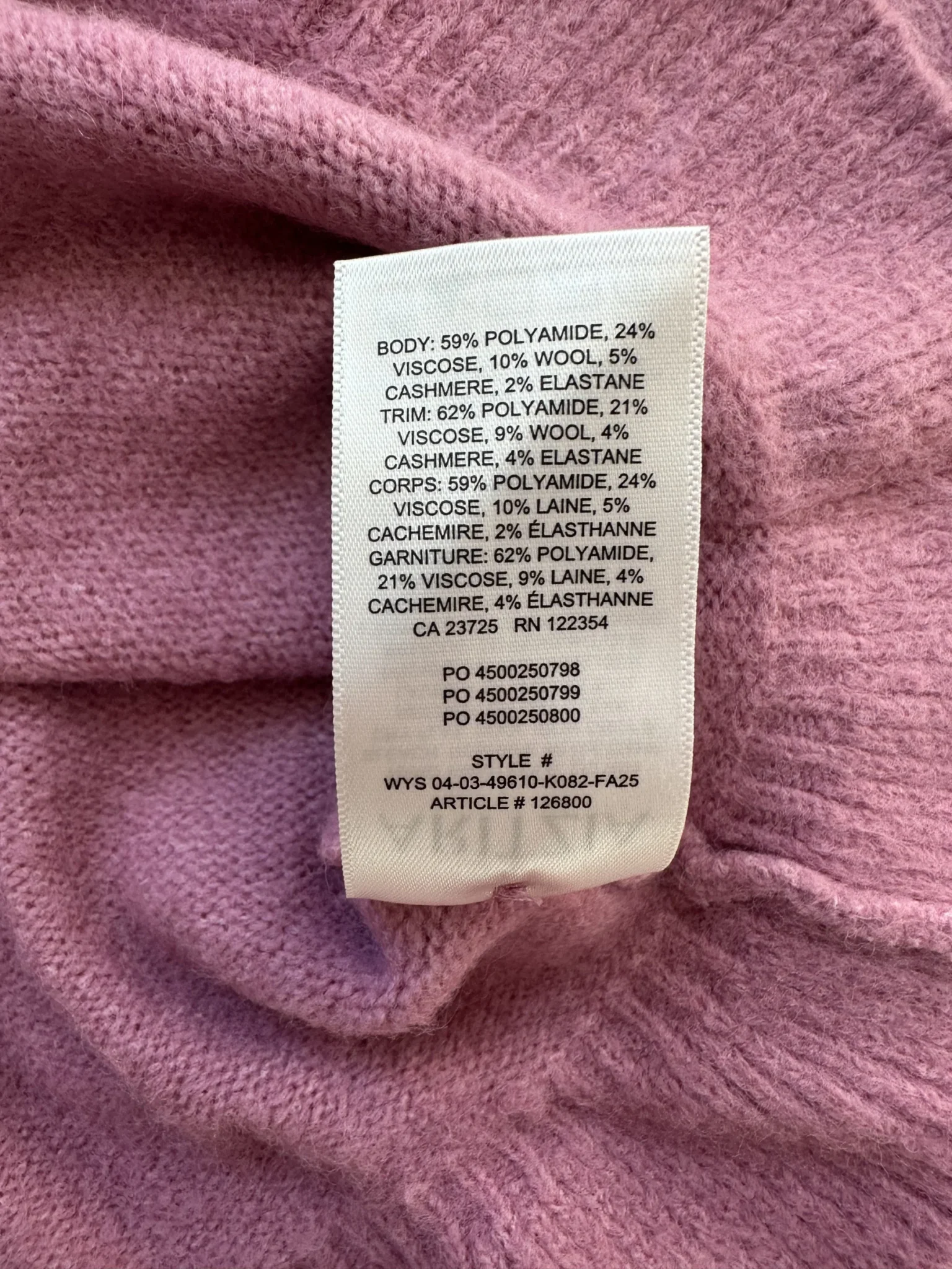 Image for Wilfred Softspoke Montez Jumper 2XS