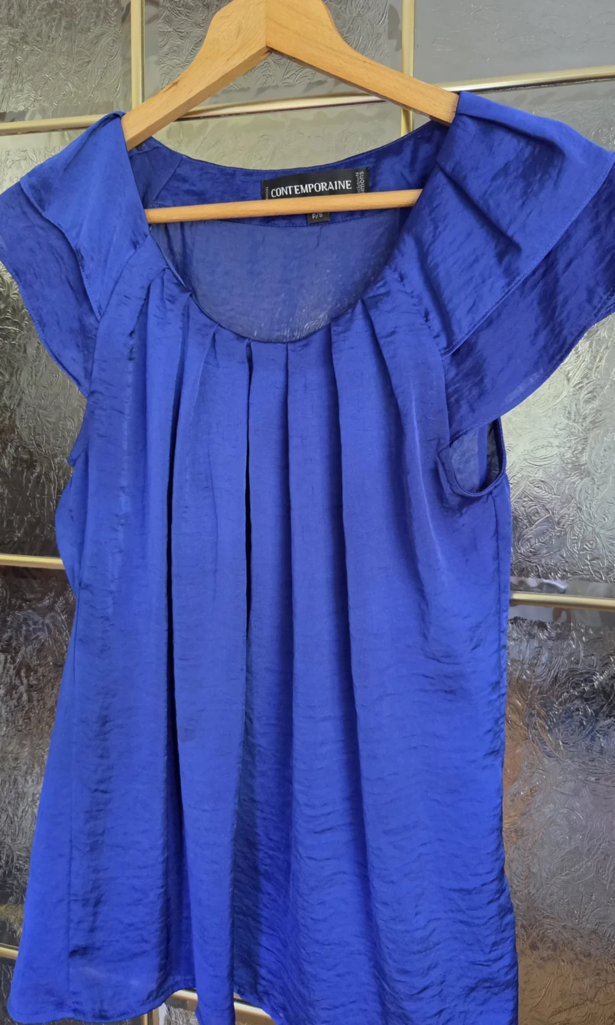 Featured image for Royal blue blouse