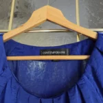Thumbnail for Royal blue blouse