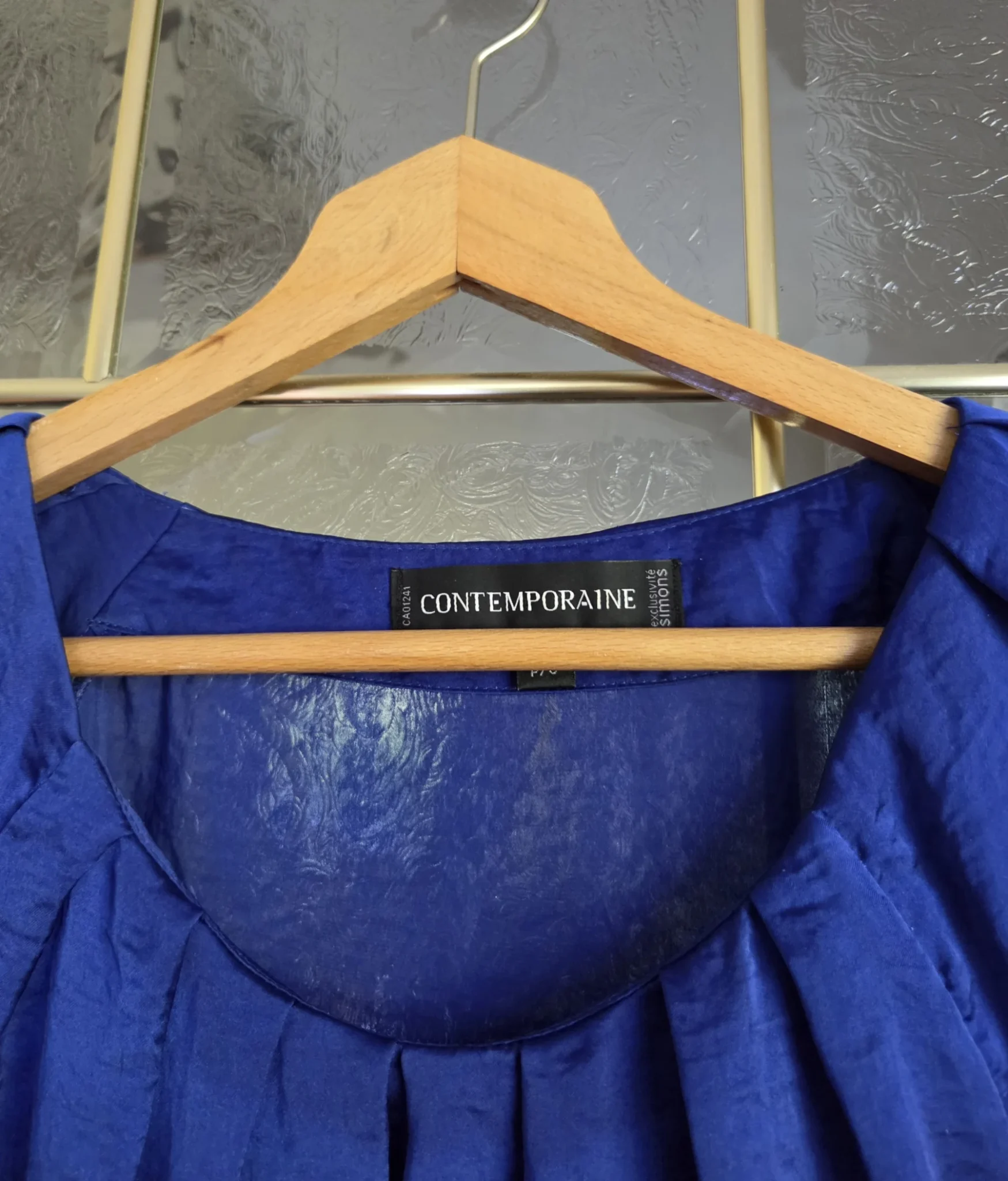 Image for Royal blue blouse
