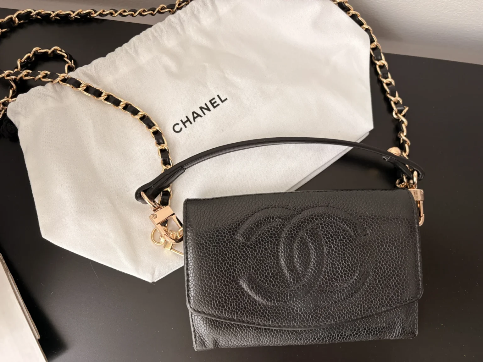 Featured image for Wallet on chain Chanel authentic