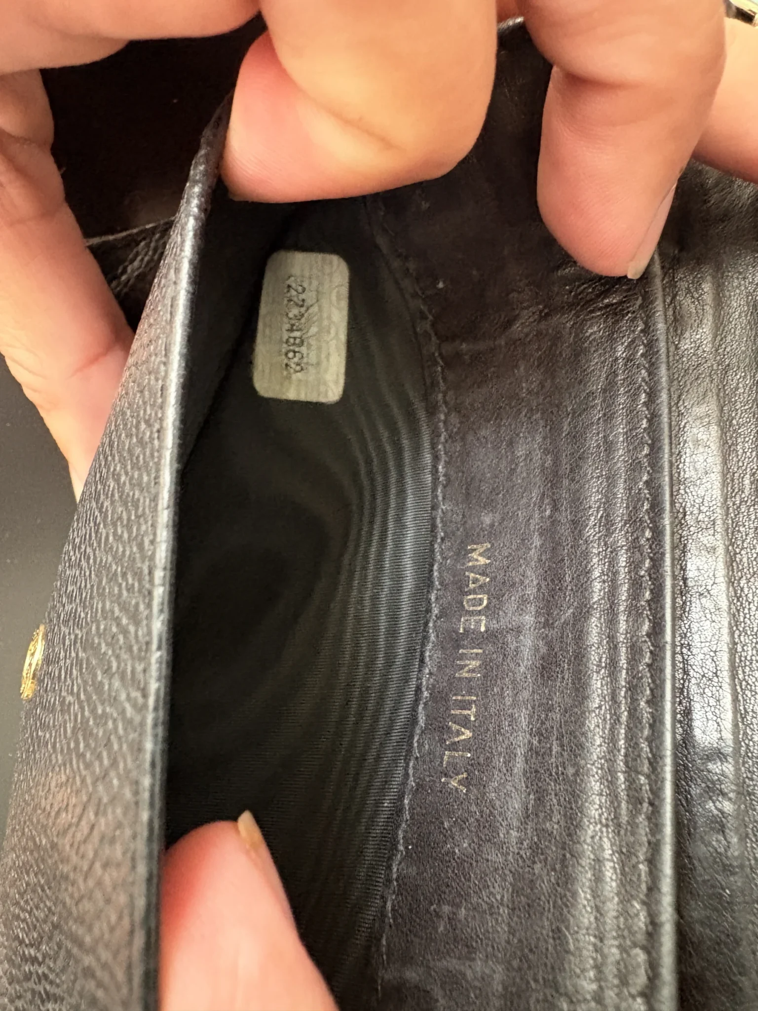 Image for Wallet on chain Chanel authentic