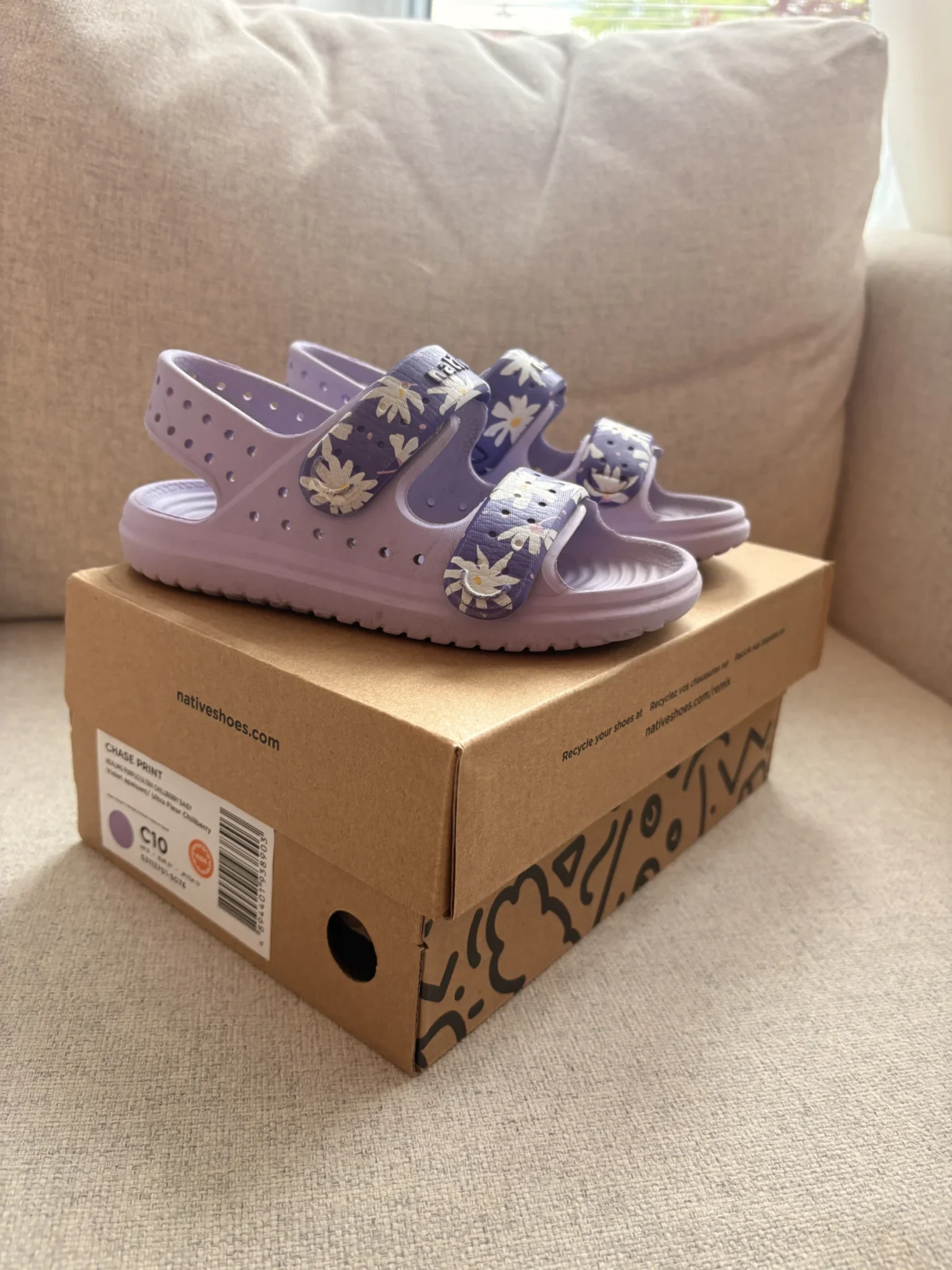 Featured image for Sandale native taille 10