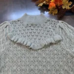 Thumbnail for Lace-knit jumper