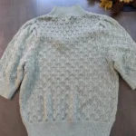 Thumbnail for Lace-knit jumper