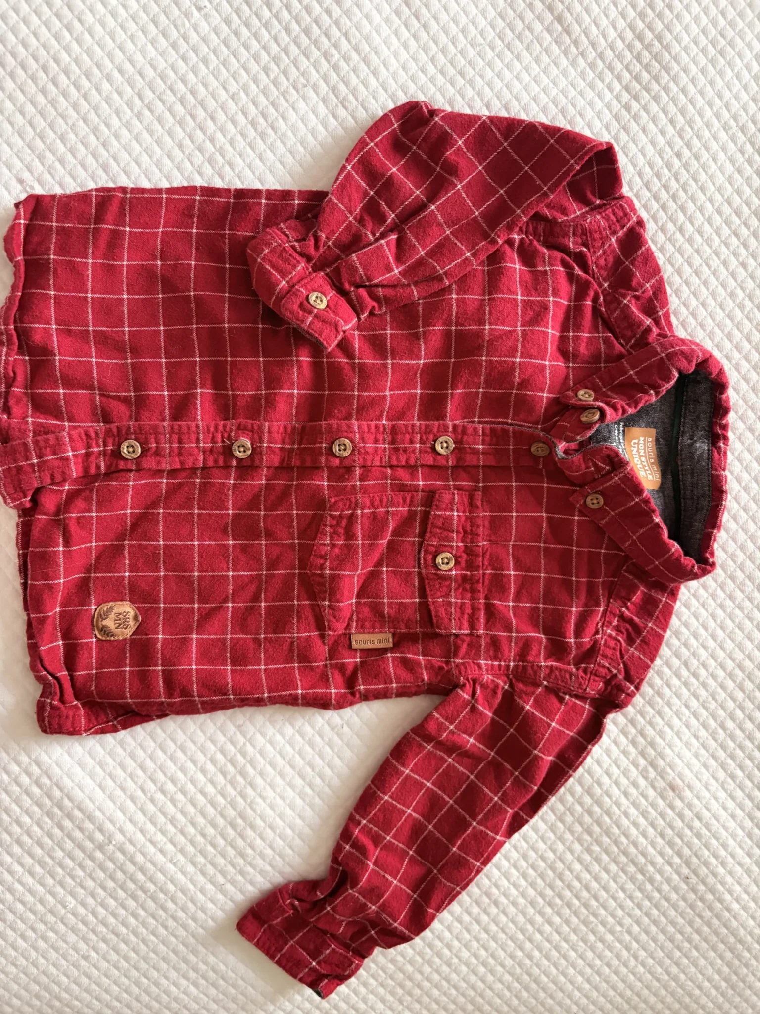 Image for Chemise Souris mini 12-18 mois