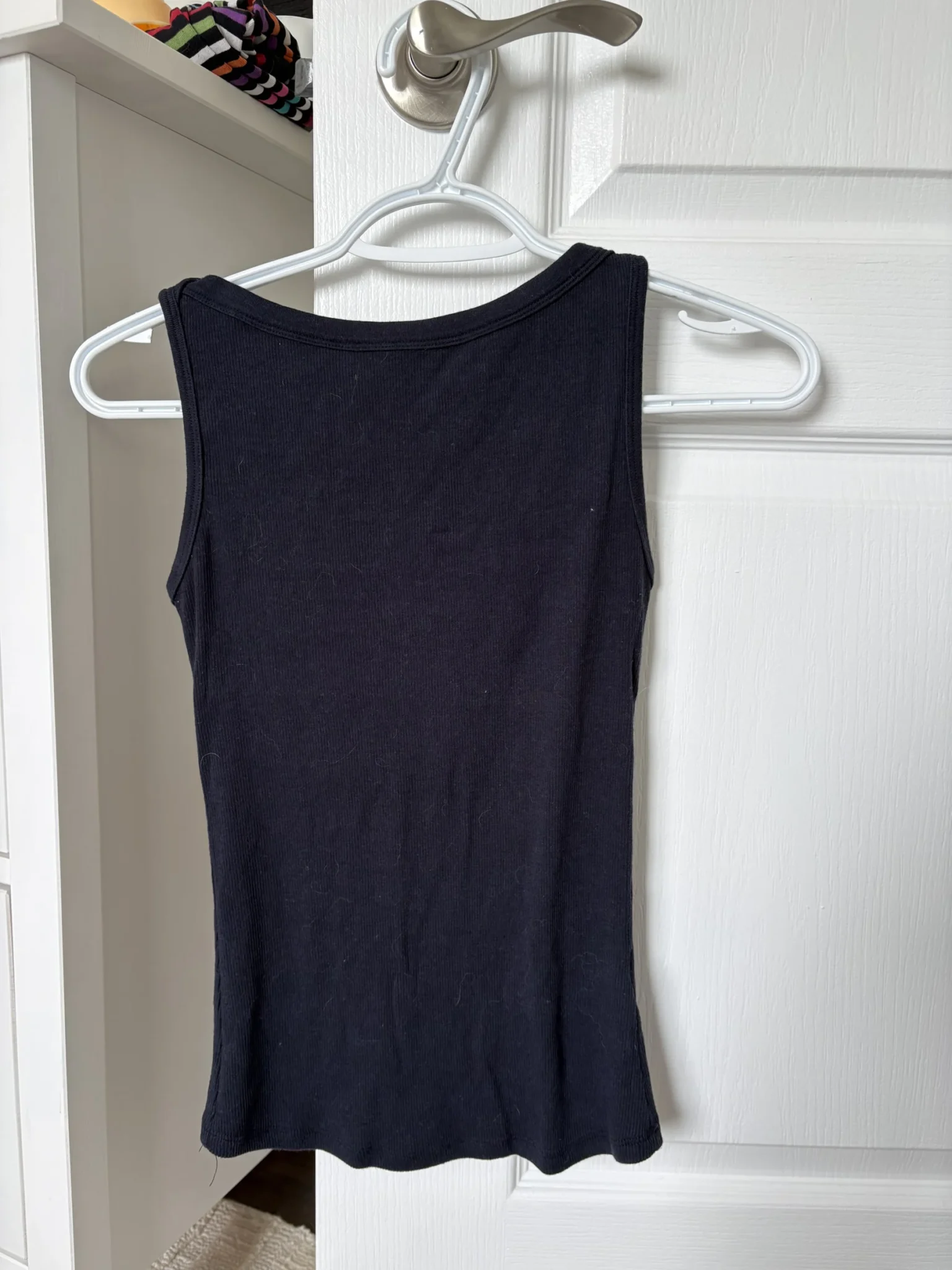 Featured image for Camisole bleu marin