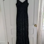 Featured thumbnail for Sequinned evening dress