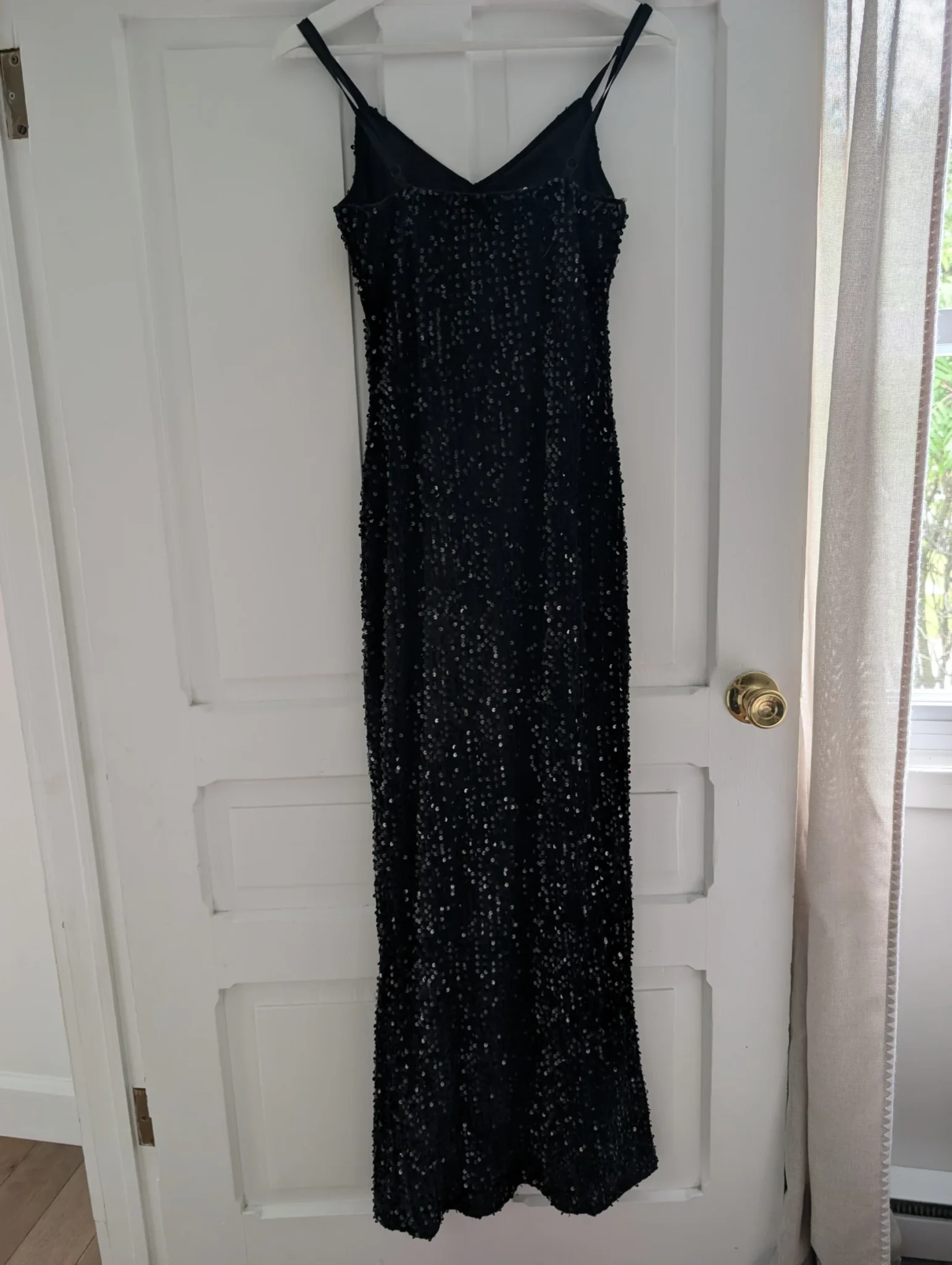 Image for Sequinned evening dress