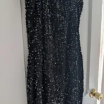 Thumbnail for Sequinned evening dress