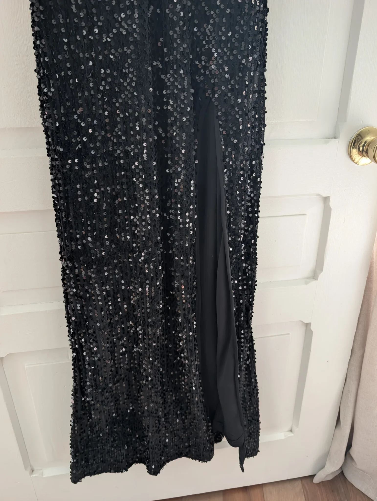 Image for Sequinned evening dress