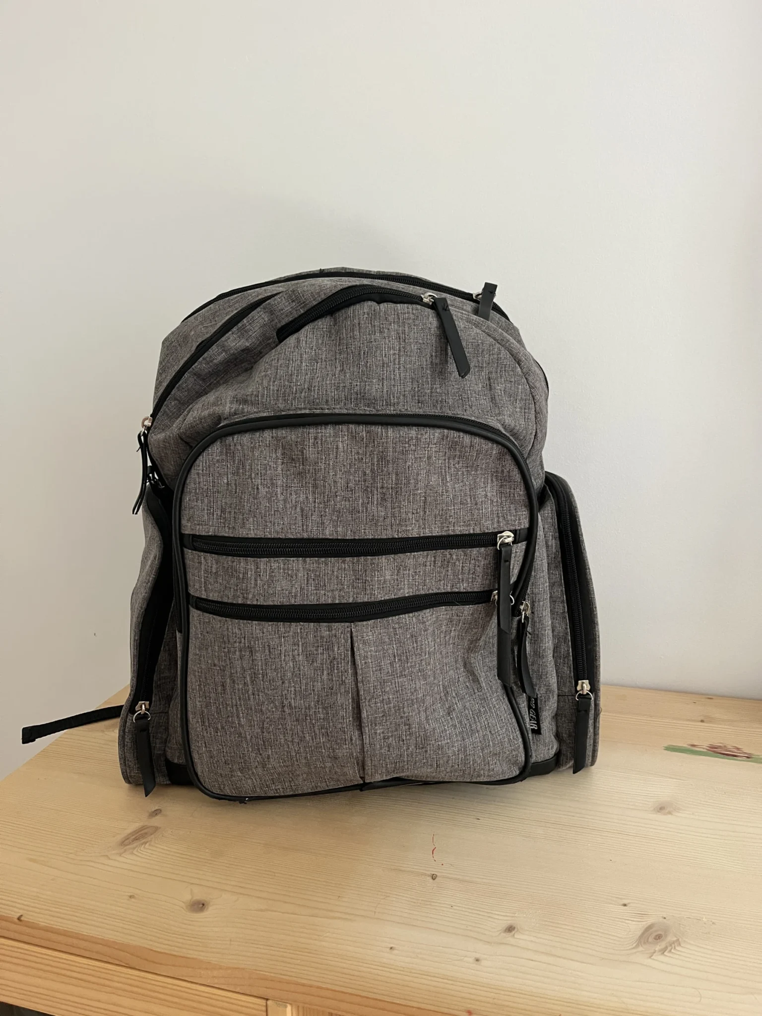 Featured image for Sac à couche grand format gris