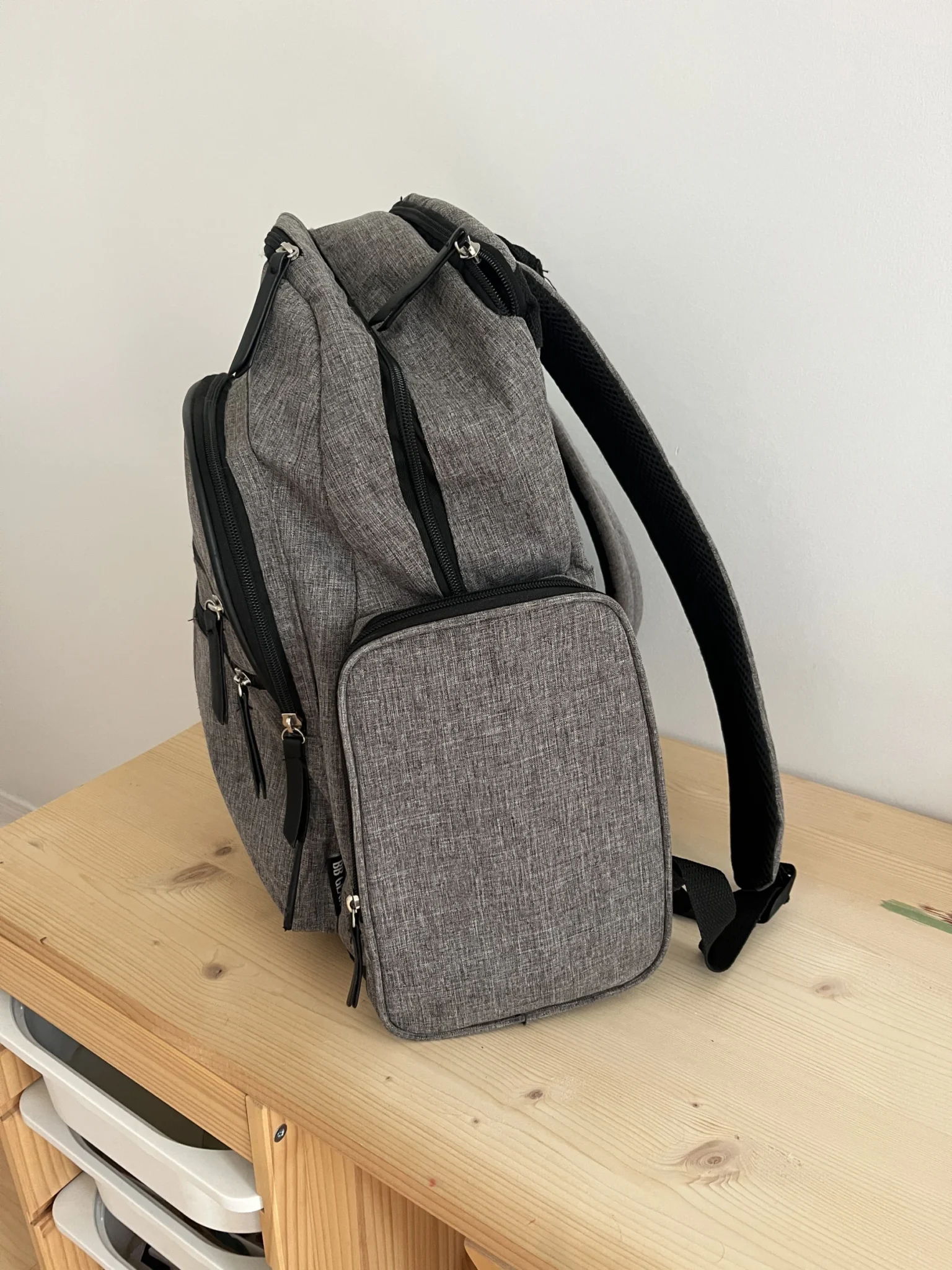 Image for Sac à couche grand format gris