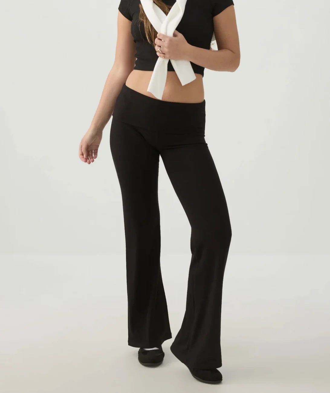 Legging/pantalon à jambes évasées Ardene seconde main