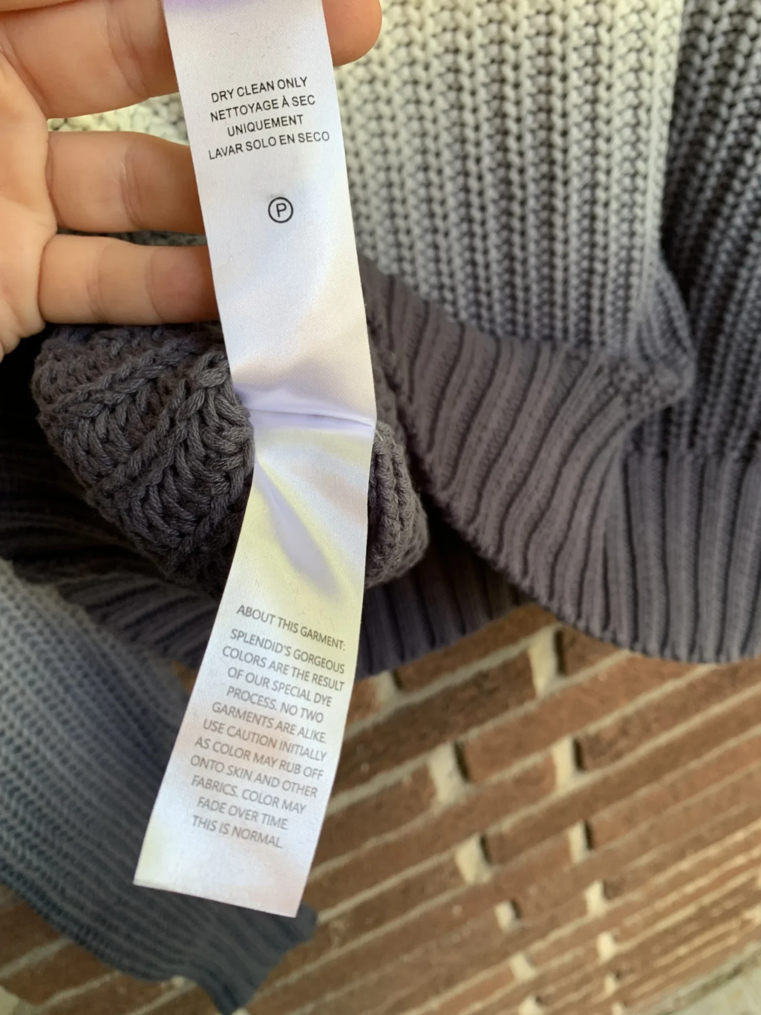 Image for Tricot dégradé Splendid