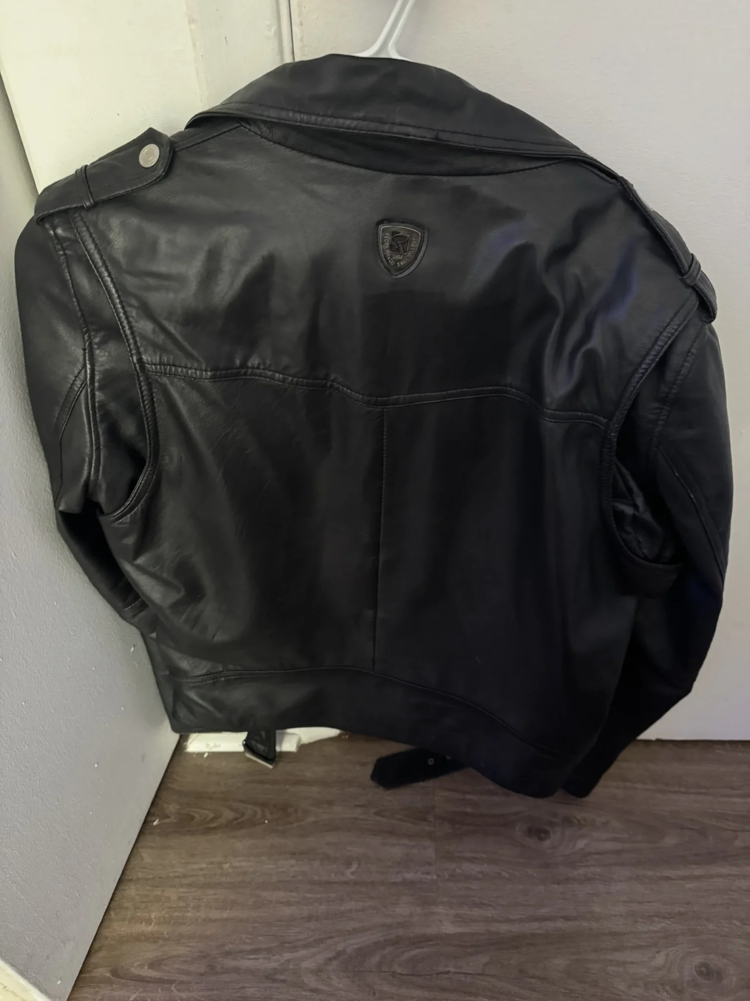 Image for Superbe blouson motard en cuir véritable de la marque Redskins (collection Urbacity)