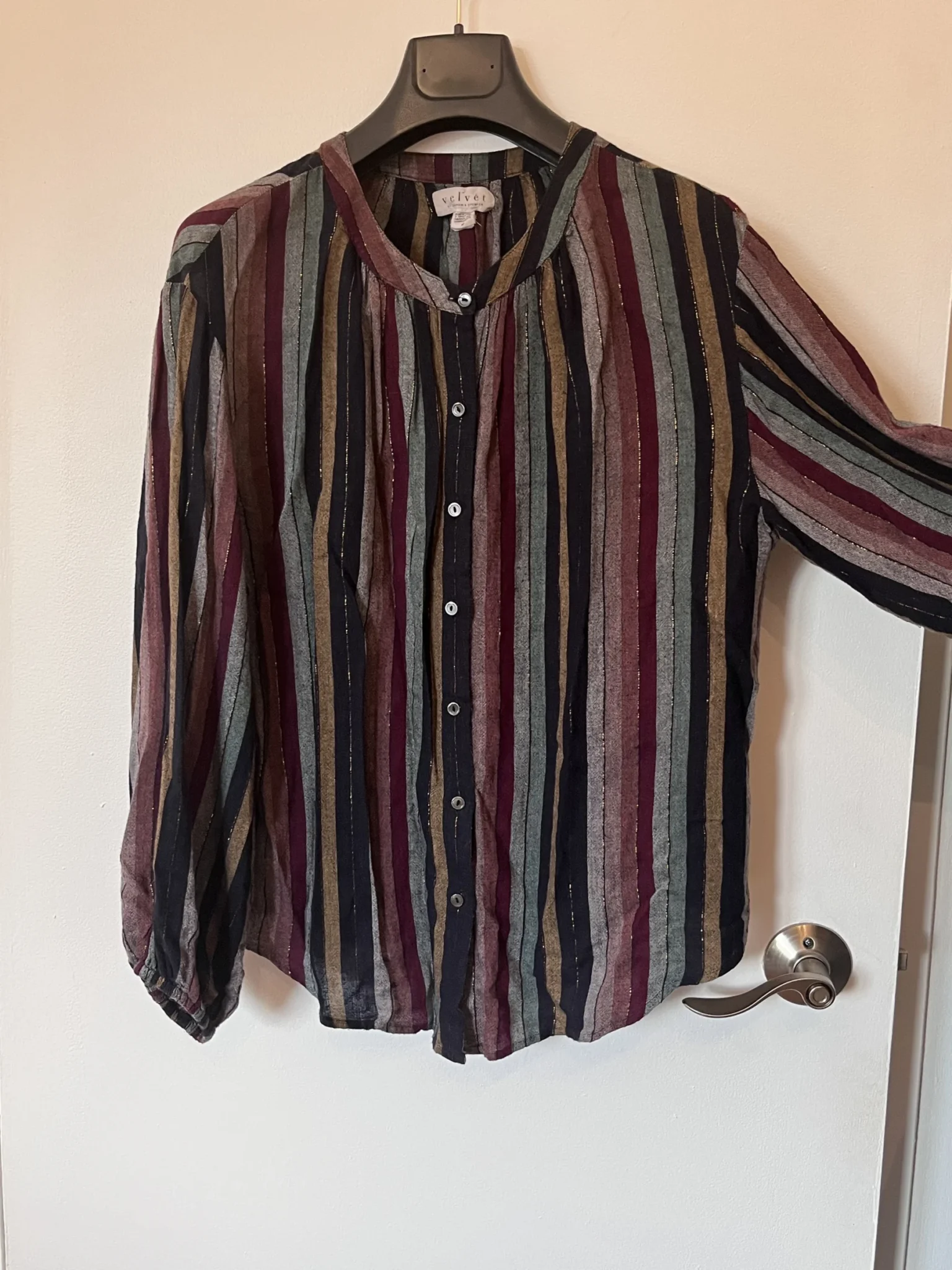 Featured image for Velvet blouse