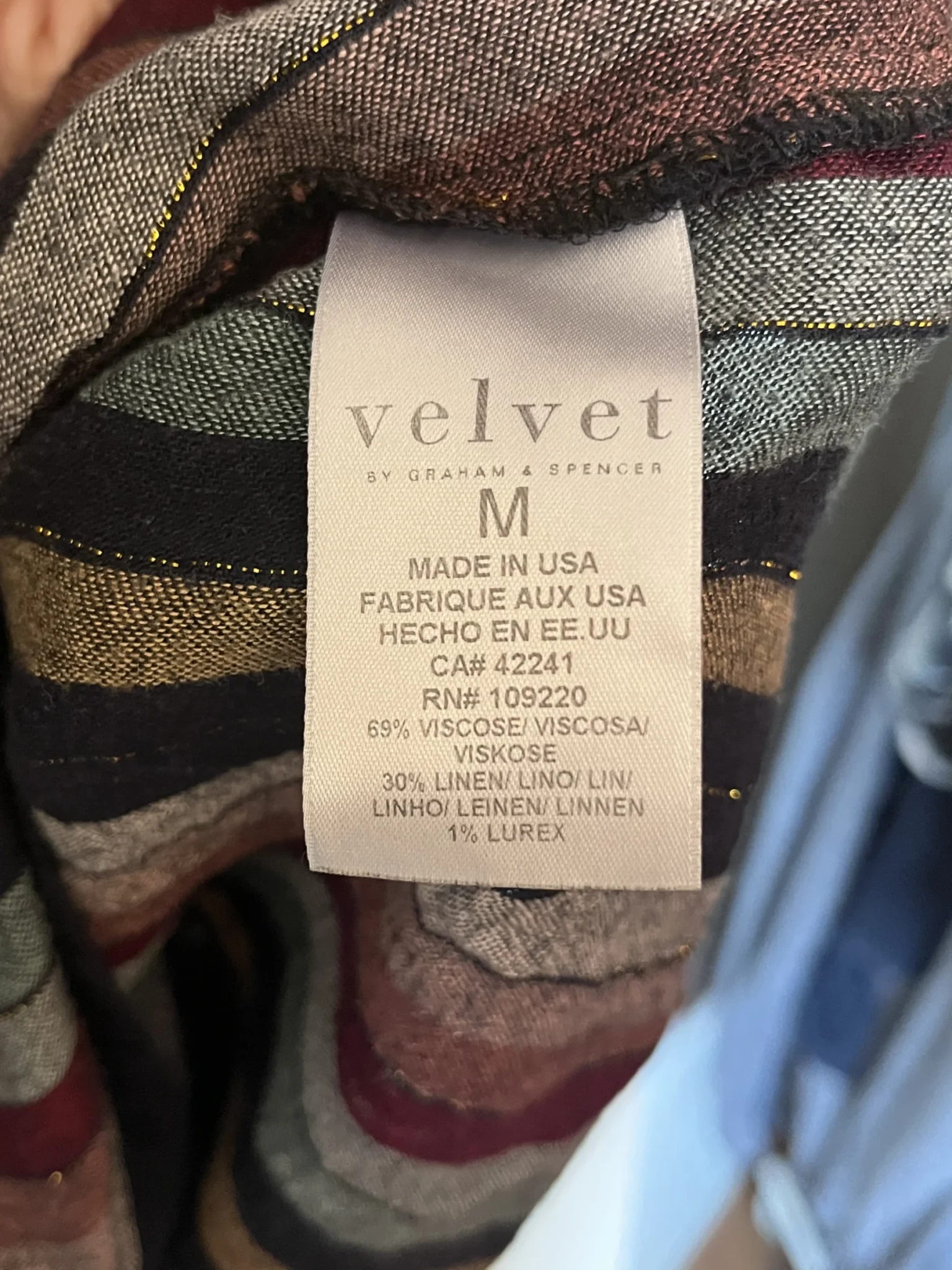 Image for Velvet blouse