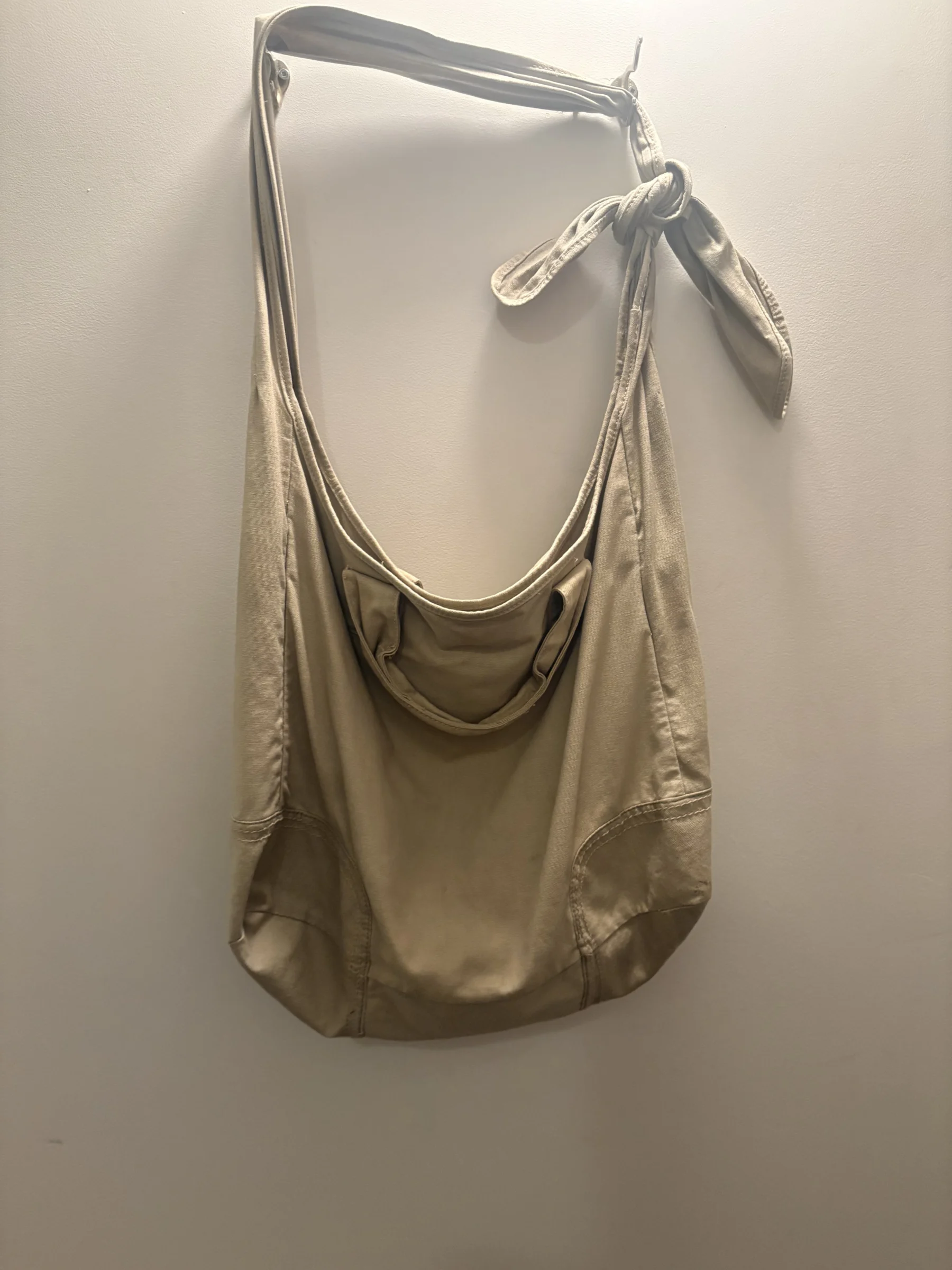 Grand sac bandoulière en coton GAP seconde main