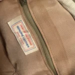 Thumbnail for Joli sac de cuir blanc vintage