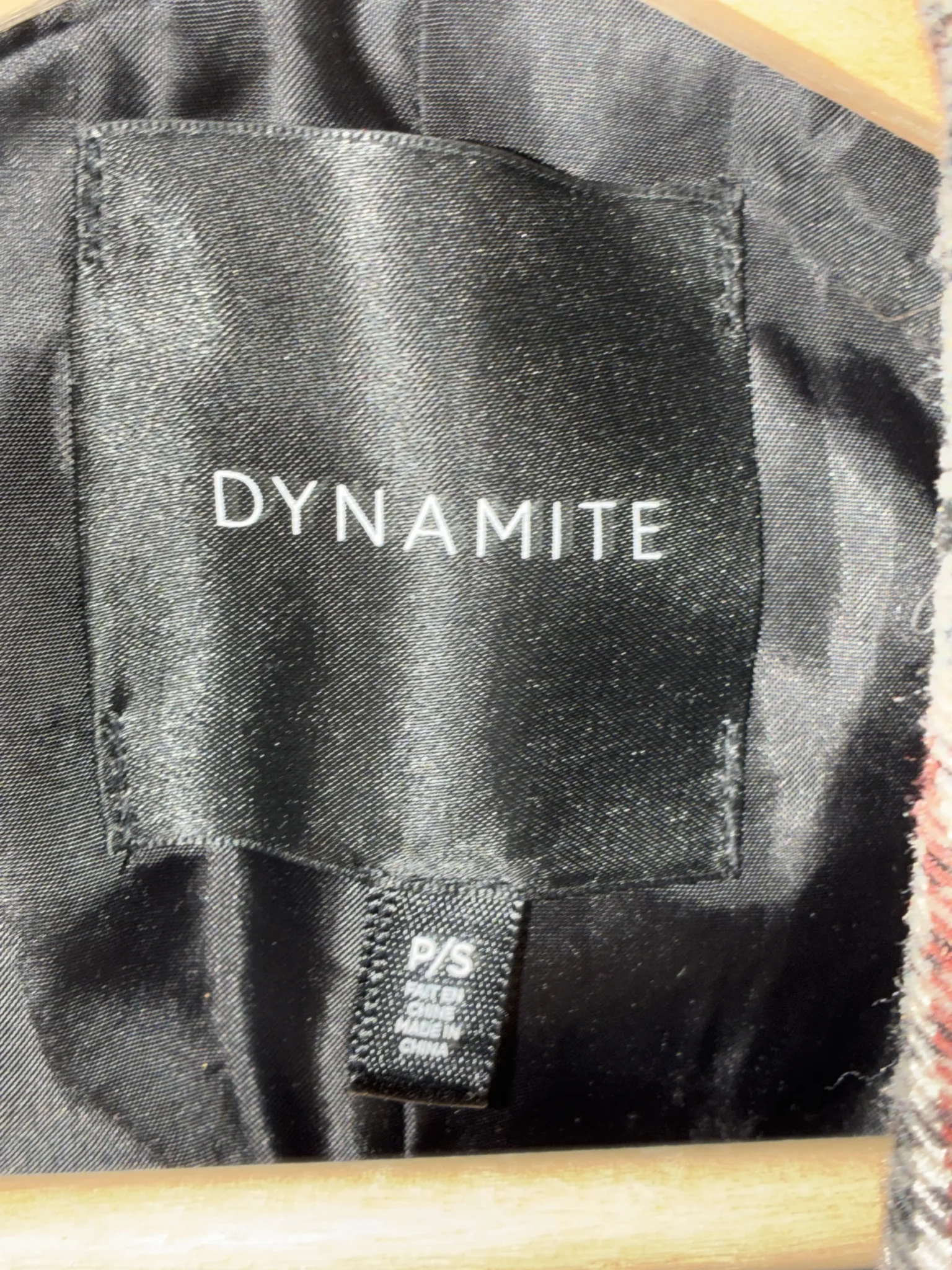 Image for Blazer structuré à motifs pied-de-poule | Dynamite