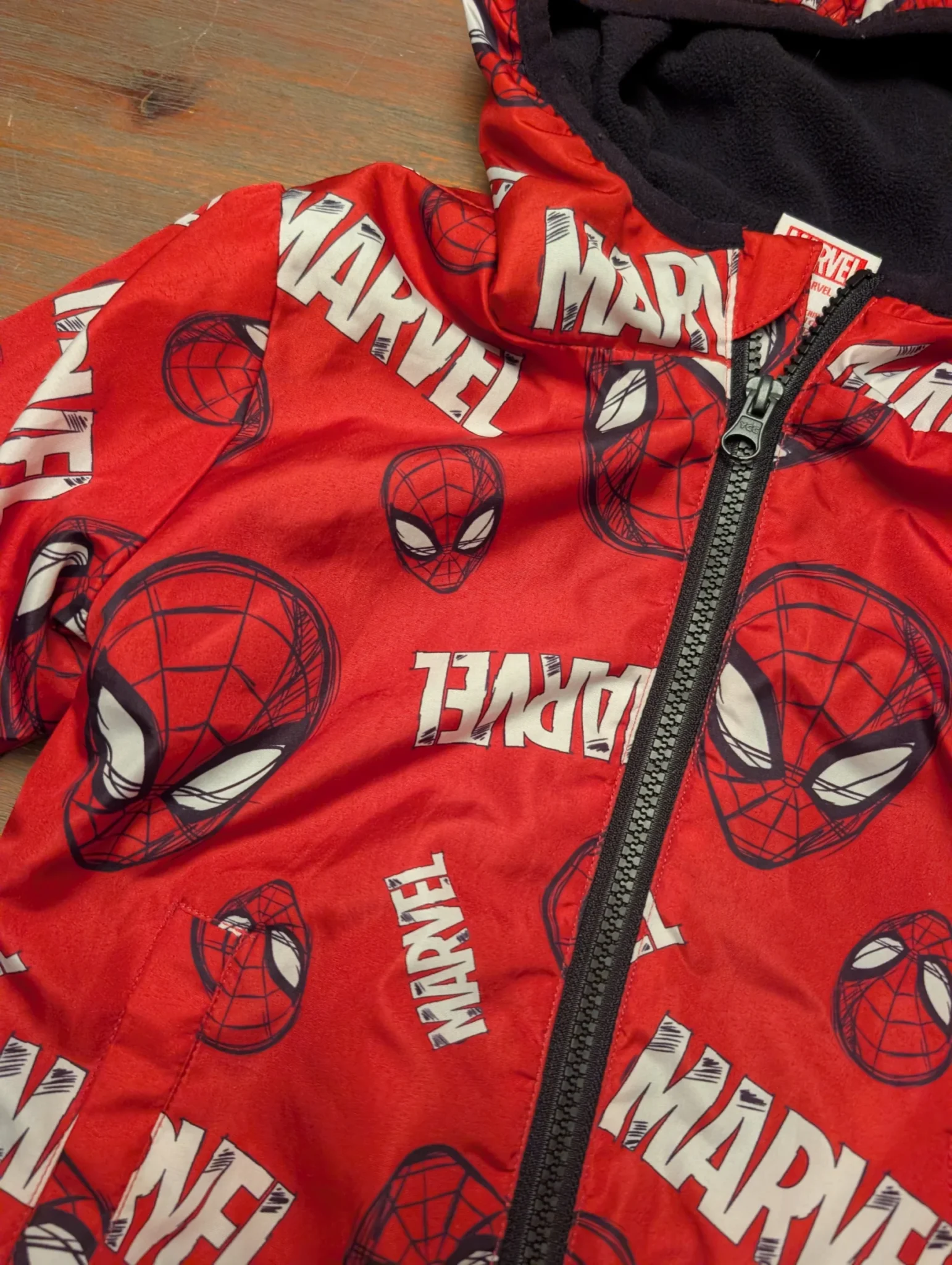 Image for Manteau spider Man 3 ans