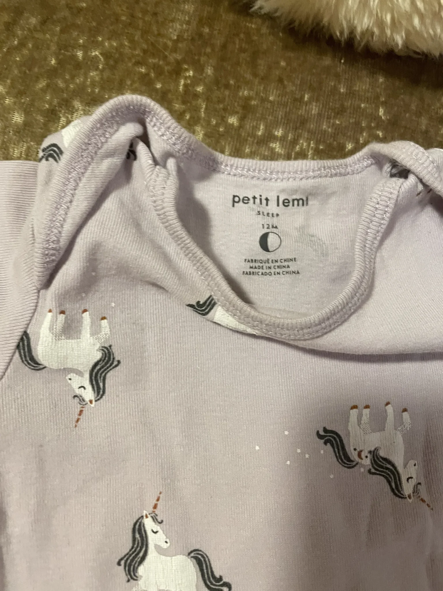 Image for 🌸 Lovely little Lem Sleep romper for 12-month-olds