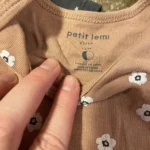 Featured thumbnail for 🌸 Lovely Little Lem Sleep romper for 12 months