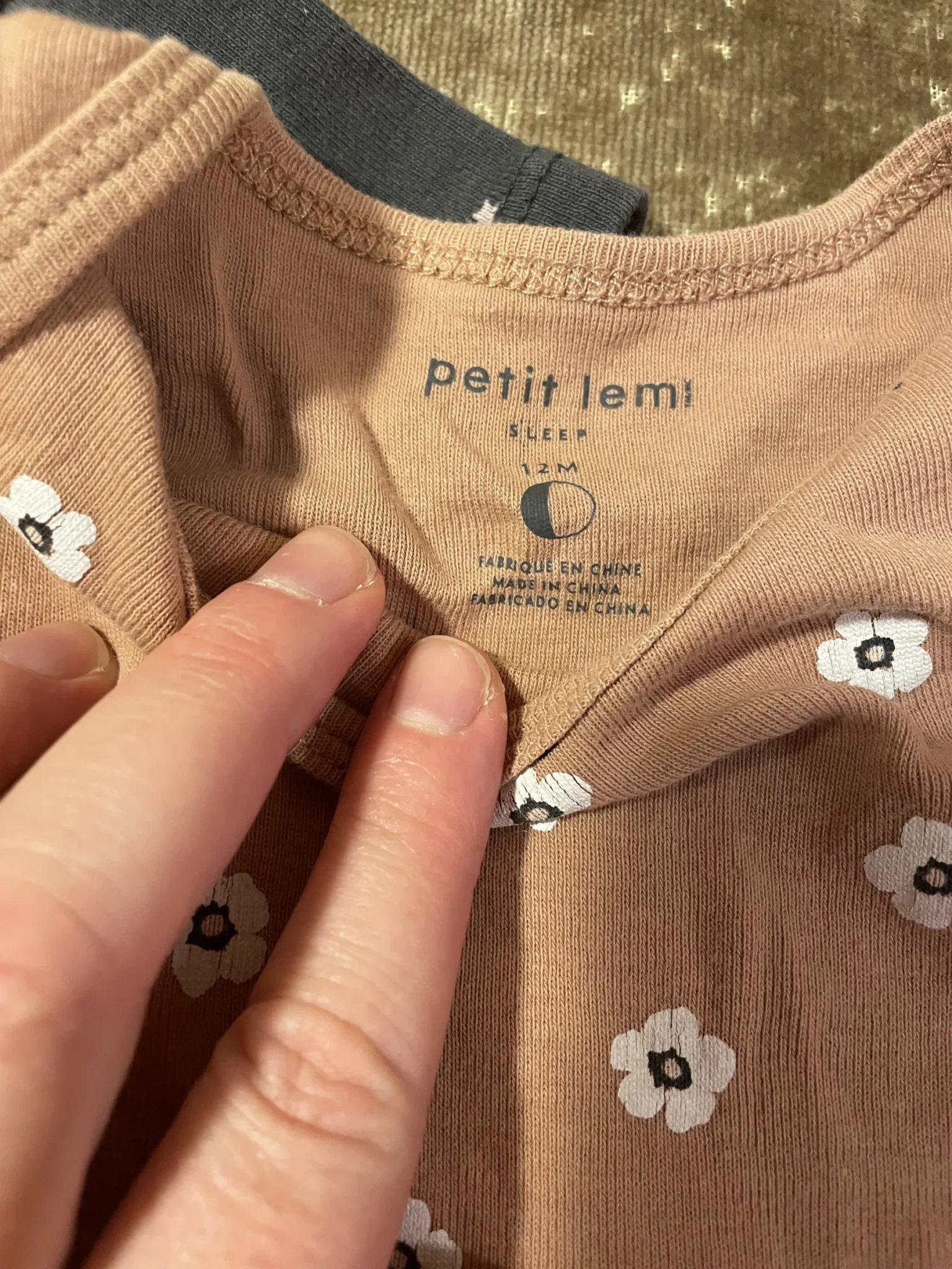 Featured image for 🌸 Lovely Little Lem Sleep romper for 12 months