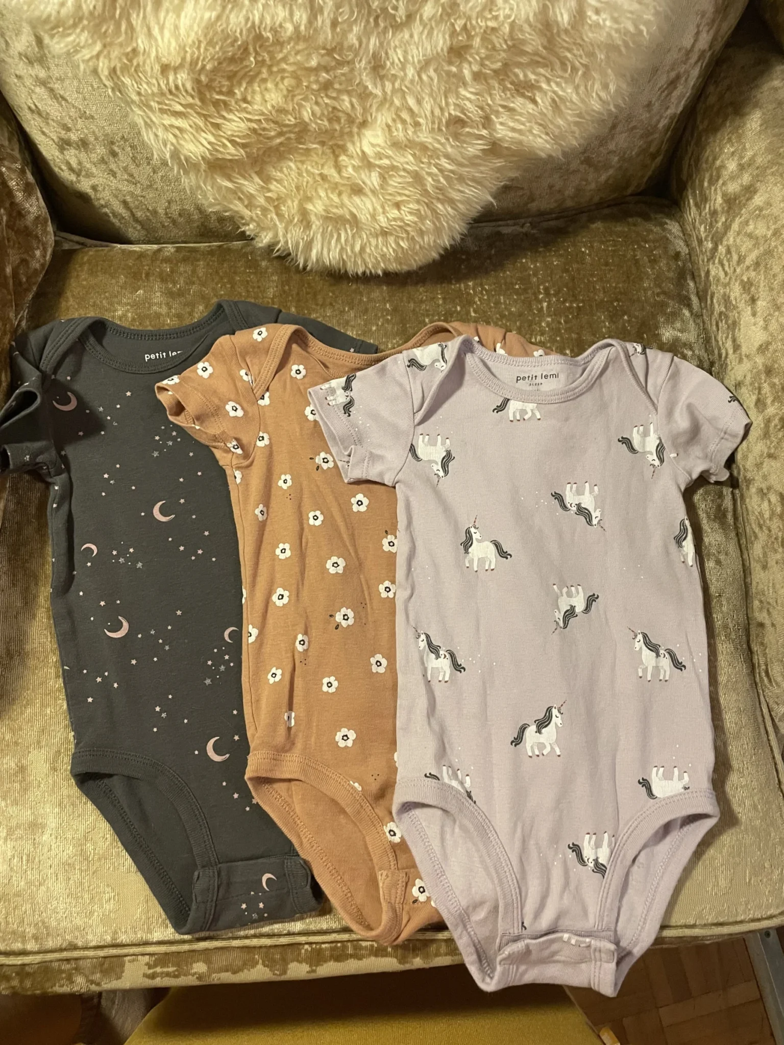 Image for 🌸 Lovely Little Lem Sleep romper for 12 months