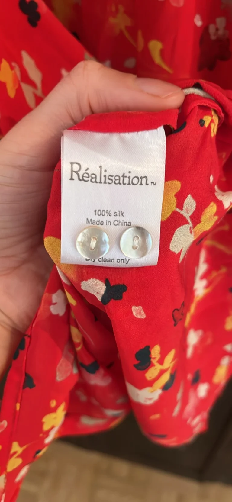 Image for Robe en soie Réalisation