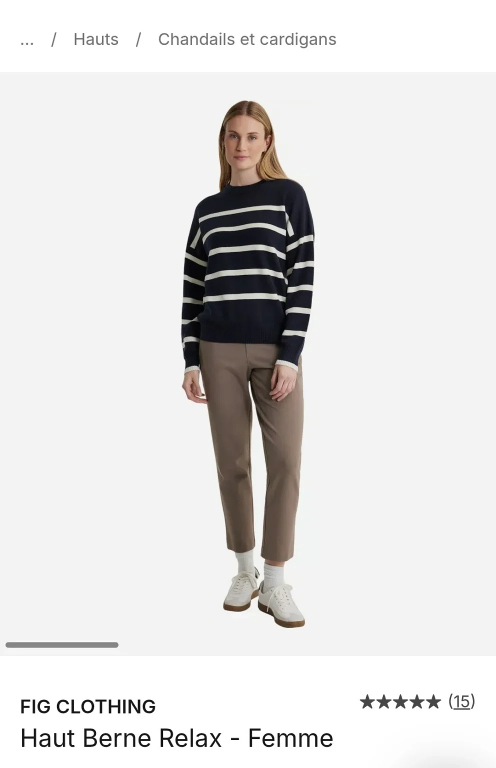 Image for Haut Berne Relax de Fig Clothing