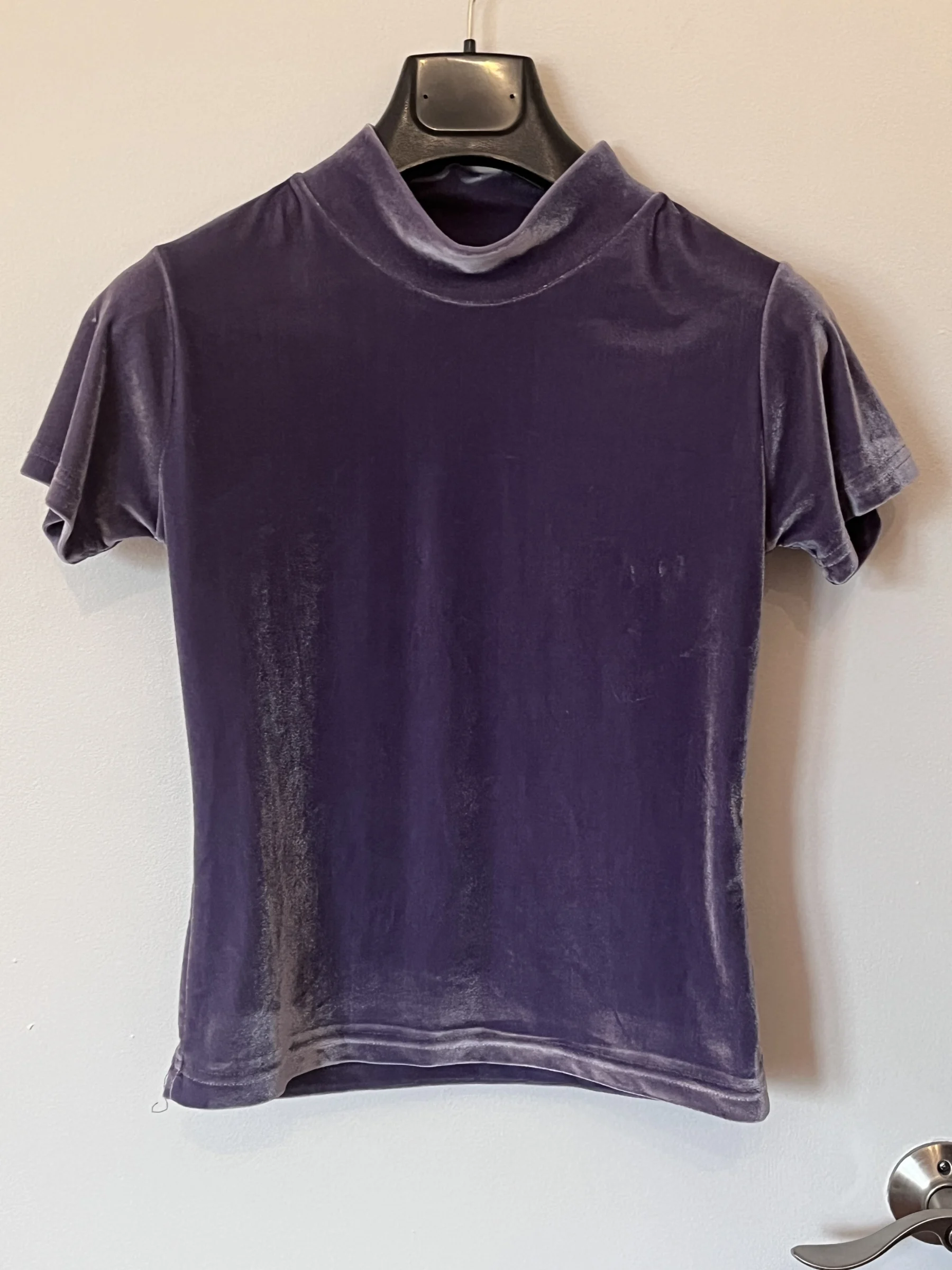 Top velour annees 90-2000 *Autre seconde main