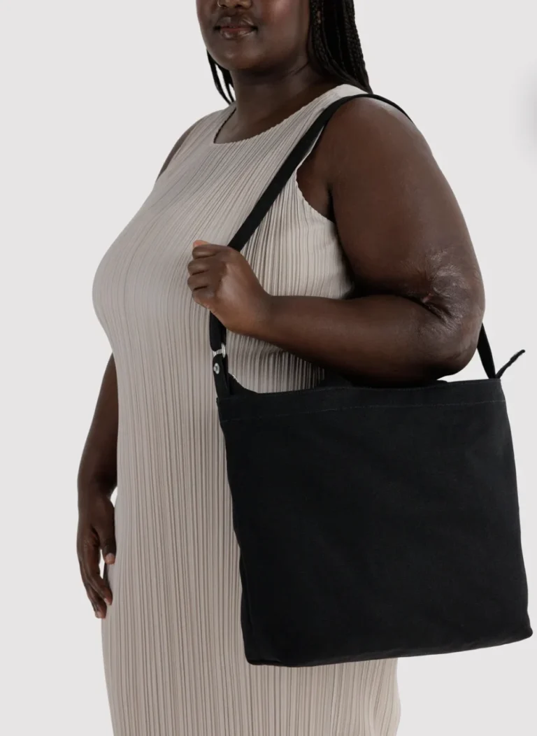 Image for NWT Baggu Horizontal Duck Bag Tote – Black