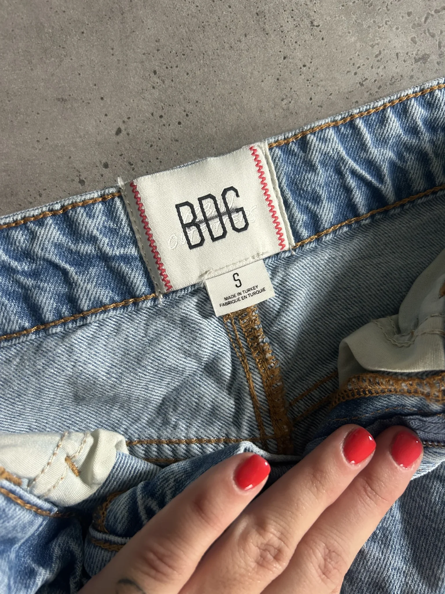 Featured image for Jupe longue en jeans BDG