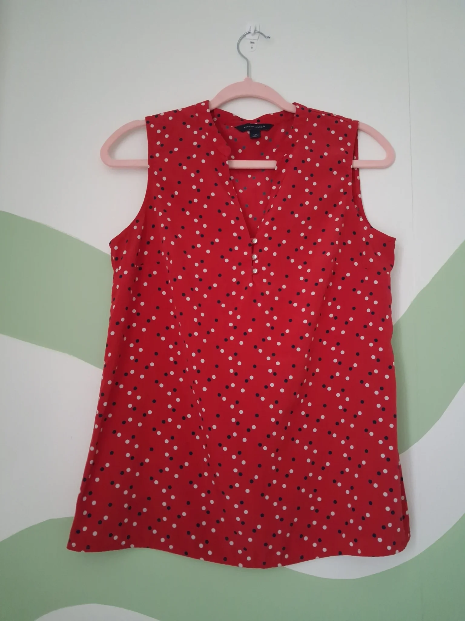 Featured image for Camisole à pois Tommy Hilfiger