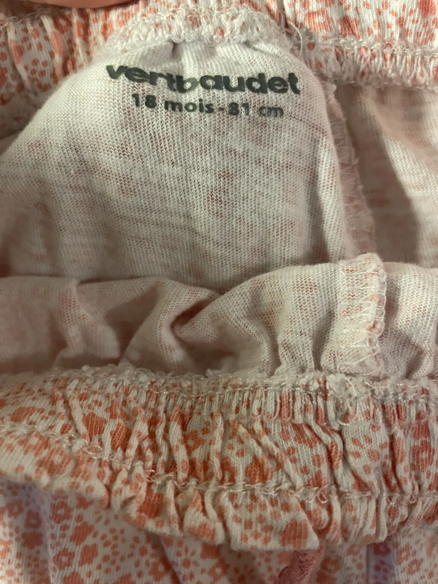Image for Pink shorts, 12–18 months