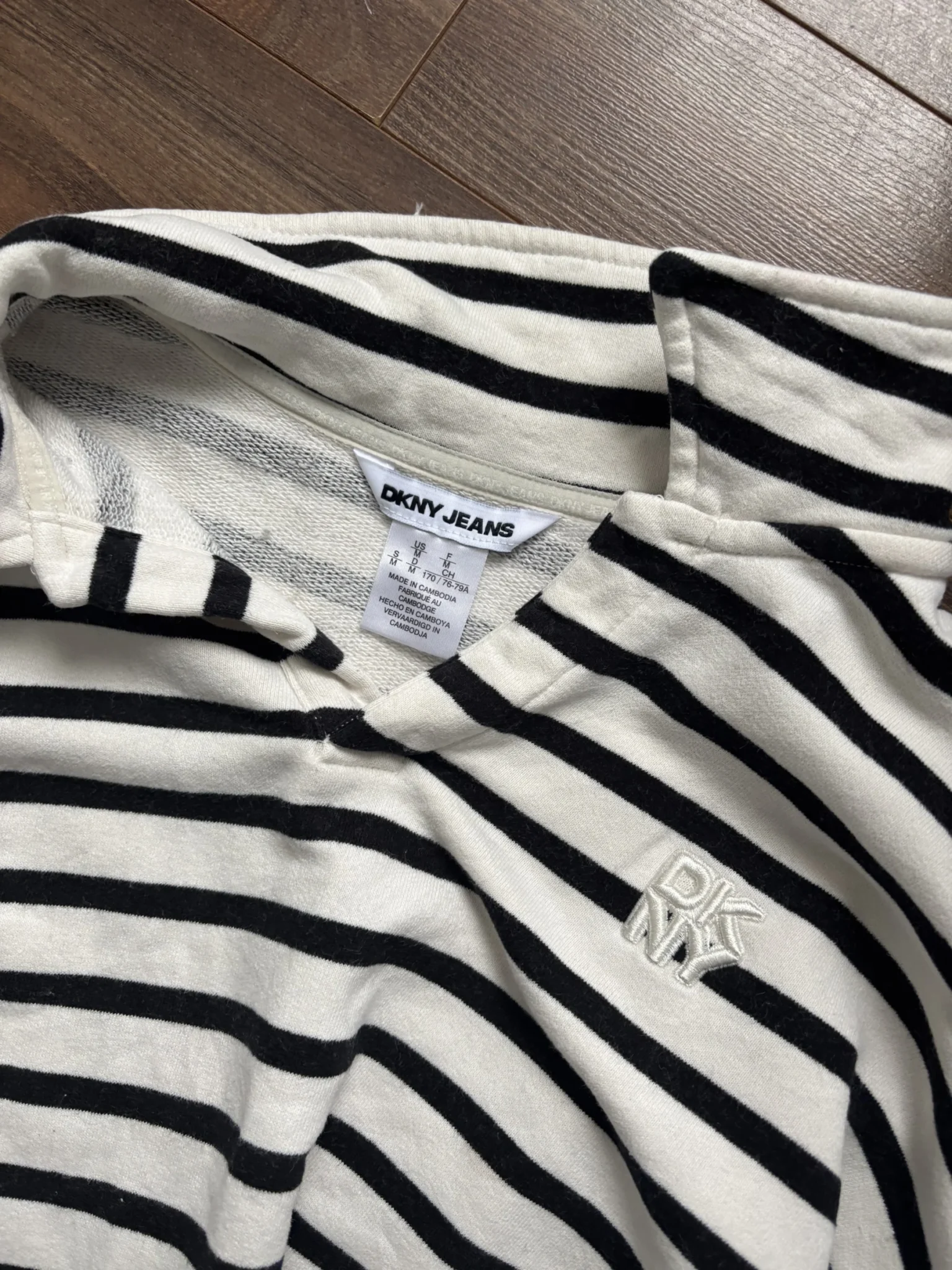 Image for DKNY Jeans striped jumper